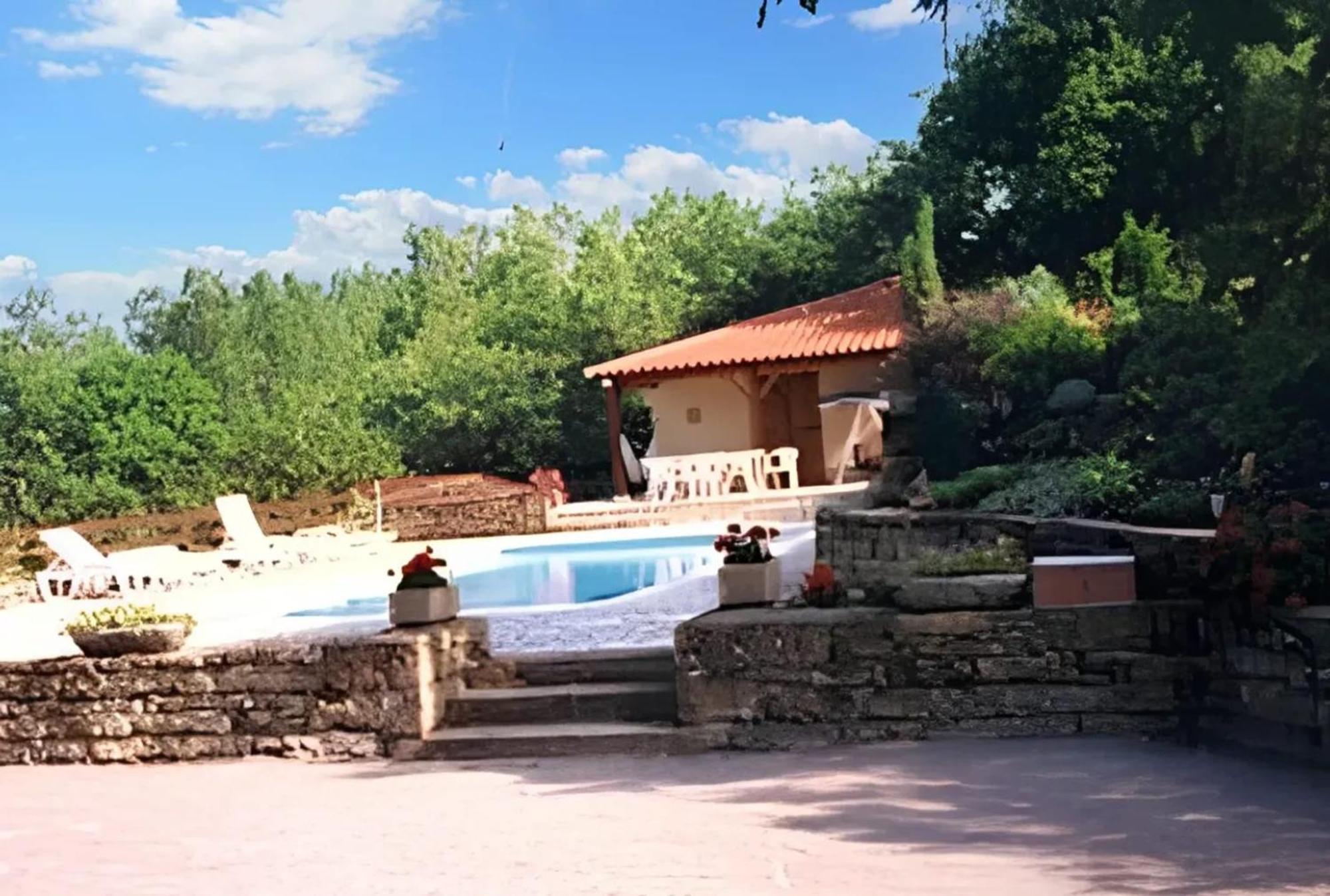 Villa Confortable A Milhars Avec Piscine Privee Exterior photo